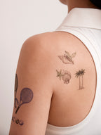 Palm & Shell Reverie